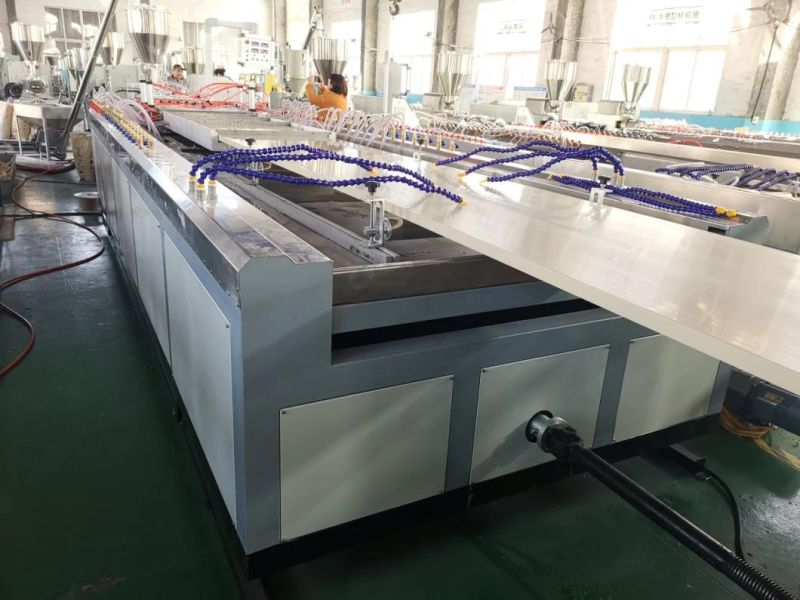 PVC WPC Wood Plastic Composite Doors Production Manufacturing Line Door Panel Production Machine