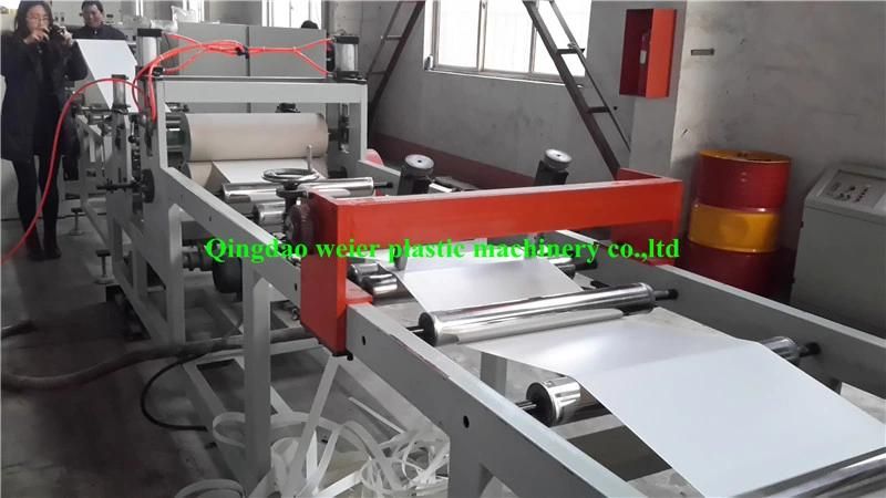400mm PVC Edge Band Sheet Line with Slitter