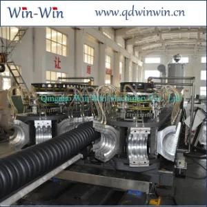 200-500mm Electrical Conduit Single Wall Corrugated Pipe Extrusion Line