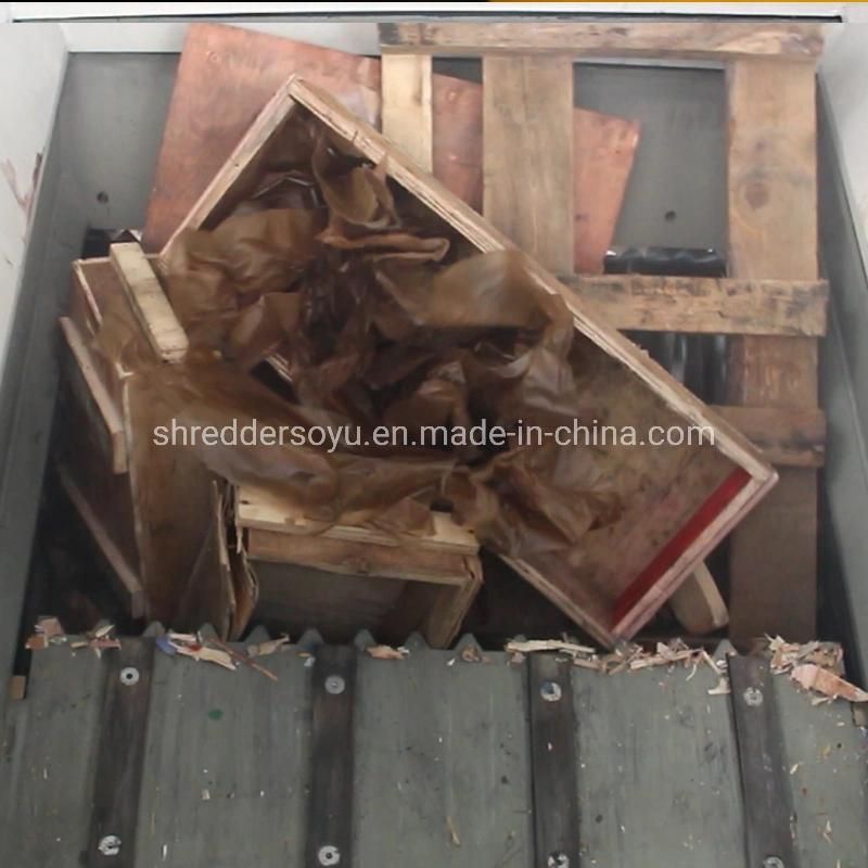 Wood Shredder Single Shaft Shredder