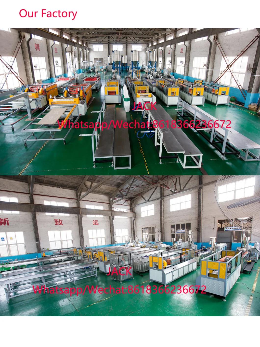 Hollow or Solid WPC PVC Door Profile Extrusion Line