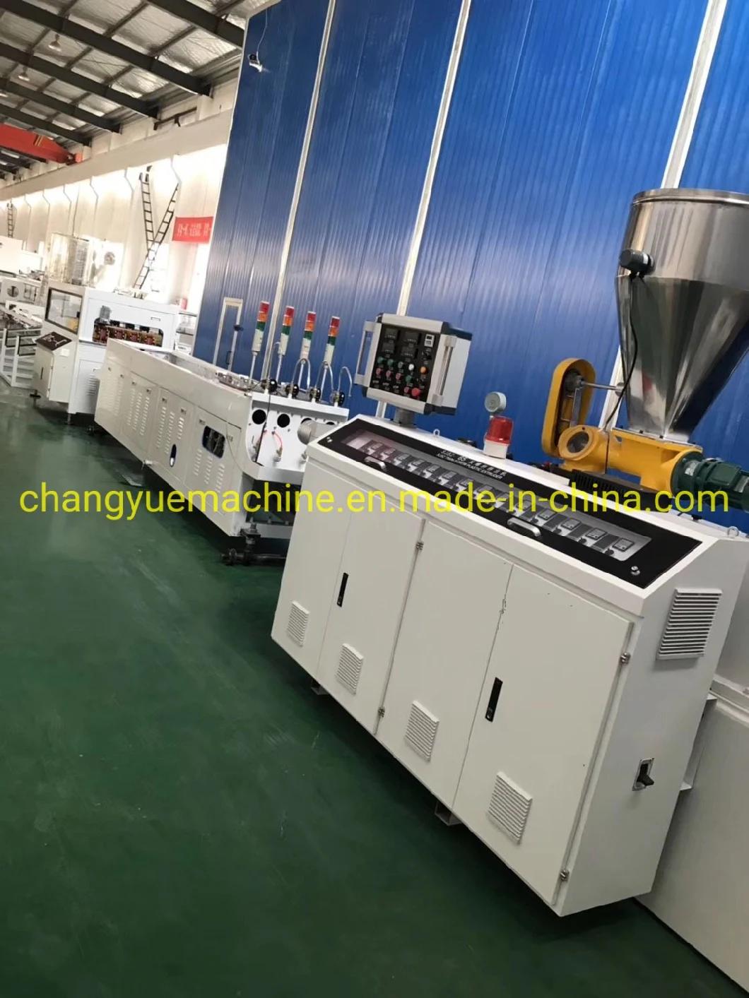 Four Cavity PVC Electrical Conduit Pipe Production Line