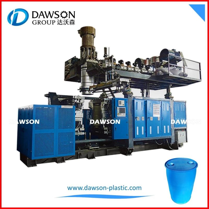 50L 60L Drums Accumulation Type Large Blow Molding Machine