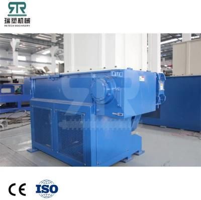 Plastic Pipe Shredder PP PE Lumps Single Shaft Shredder
