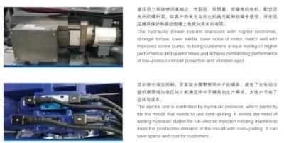 Good Quality Plastic Injection Machine Hxyd260/Hybrid Injection Molding Machine