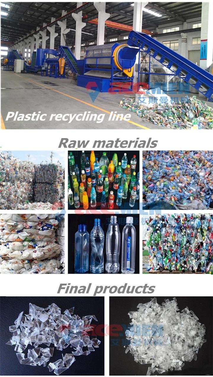 Waste PE PP Plastic Film Scrap Recycling Washing Machinery Line in China