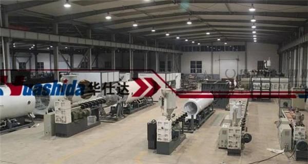 Oil/Gas /Water Pipeline PE Plastic Insulated Pipe Extrusion Line