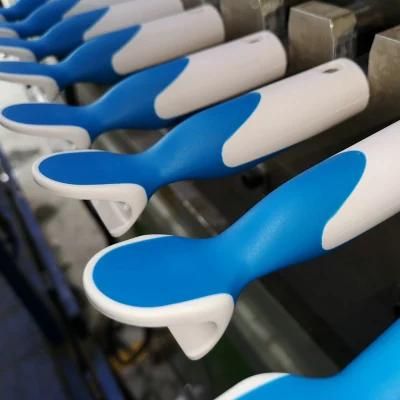 3 Color/Components Tool Handle Plastic Vertical Injection Moulding Machine
