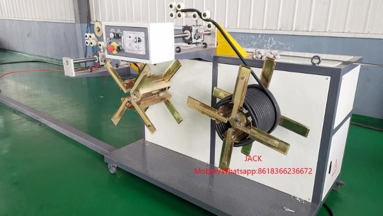 Plastic PP PE PVC PA Flexible Corrugated Pipe Extrusion Line