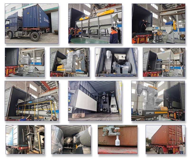 CE Standard Plastic HDPE Bottle Recycling Plant Washing Machine