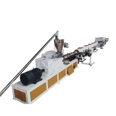 Cheap Price Conduit Plastic Extrusion Extruder Small PVC Electric Water Pipe Production ...