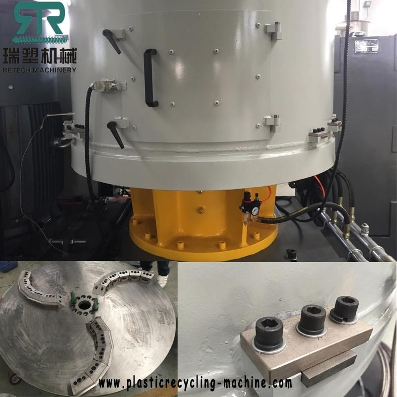 High Density HDPE/Low Density LDPE Film/EPS Foam Recycling Pelletizing Machine