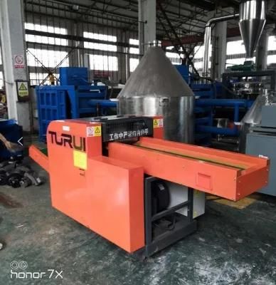 Plastic Recycle Rubber Yarns Fabric Fish Net Fibers Cables Ropes Crusher Machine