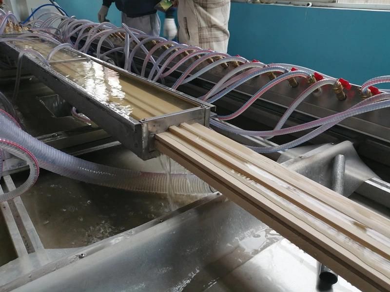 WPC Plastic Wood Door & PVC Door Frames Making Production Machine Line Turn Key Project WPC Production Machine Line