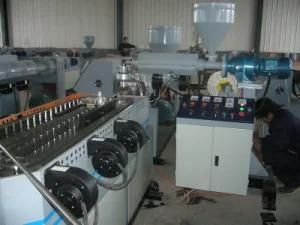 25m/Min Corrugated Pipe Machine/Plastic Single Wall Corrugated Pipe Machine
