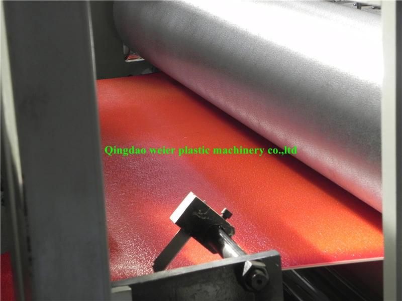 PVC ASA Plastic Glazed Roof Tile Making Machine