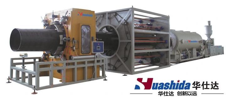 Polyethylene Sheel Extrusion Line for Pre-Insulated Pipe with Polyurethane Foam