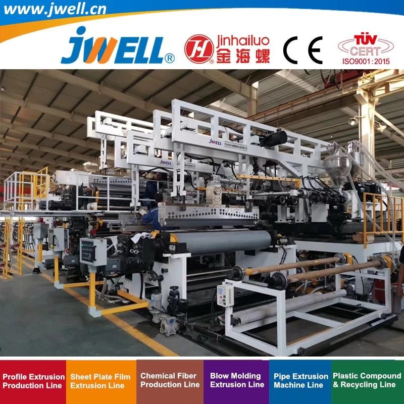 Jwell-PP Plastic Honeycomb Board Plate Recycling Agricultural Making Machine for Manufacturing Different Kinds of High Strength Packing Box and Automoblie