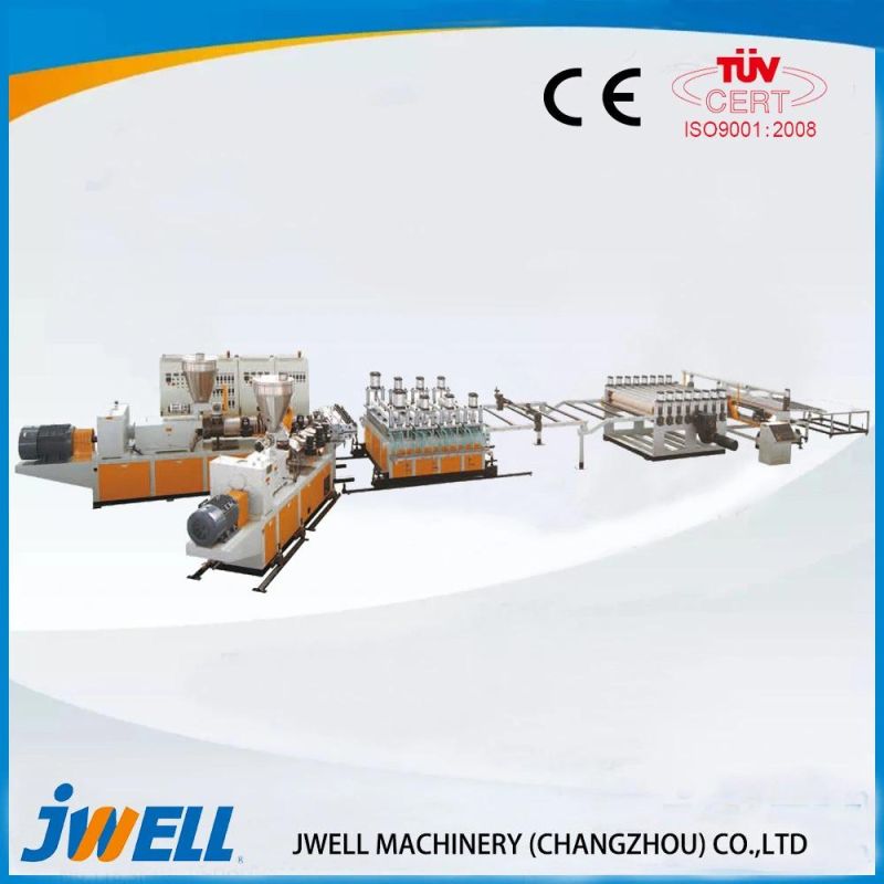 Plastic PVC Semi-Skinnning/Foaming Board/ Co-Extrusion Extruder/ Furniture Board/Advertisement Board/Cupboard Pipe/Profile Making Machine
