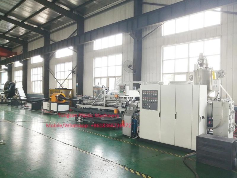 Double Wall Corrugated Plastic HDPE Pipe Extrusion Line