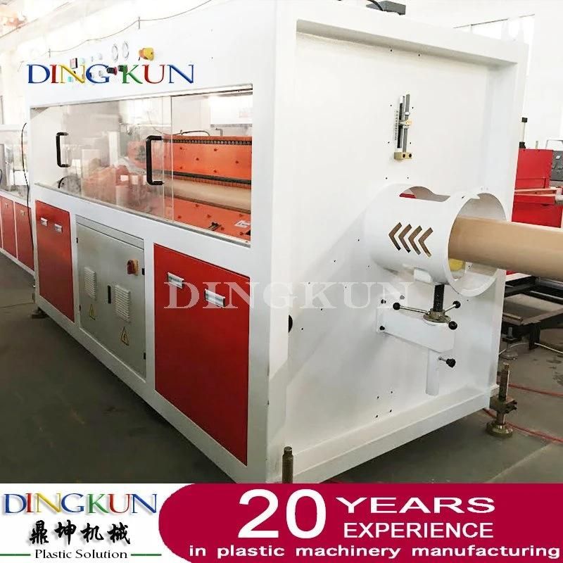 China PVC Pipe Making Machine Manufacturers / PVC Plastic Pipe Extrusion Extruder Machine