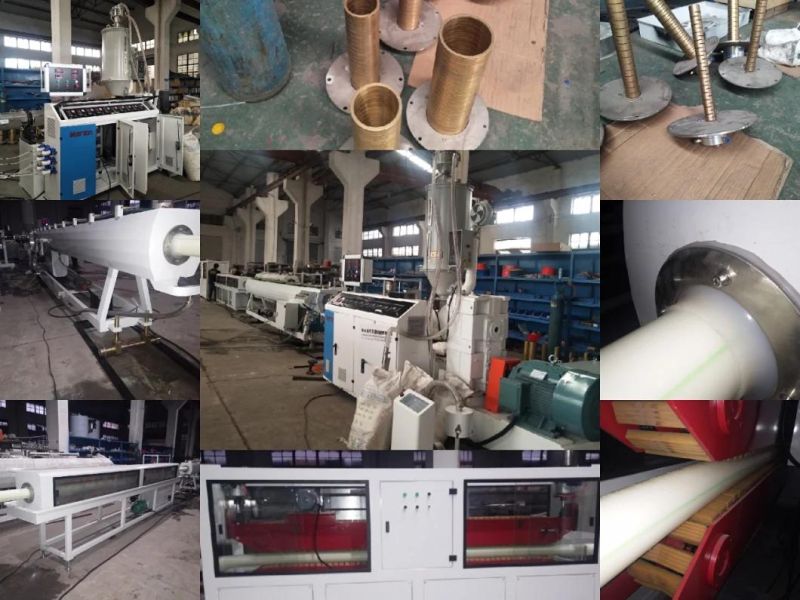 16-110mm PE HDPE PPR Water Pipe Production Line with Sj65 Extruder Popular Export to Peru Pakistan