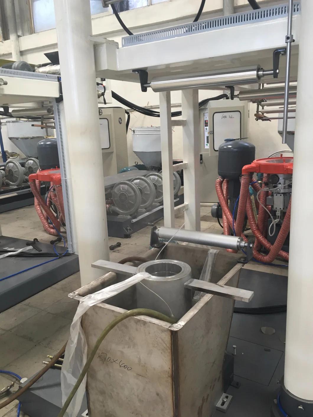 600mm PVC Film Blowing Machine with 55mm Screw