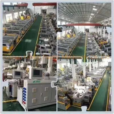 Automatic Plastic PVC Trunking Cable Profile Extruder