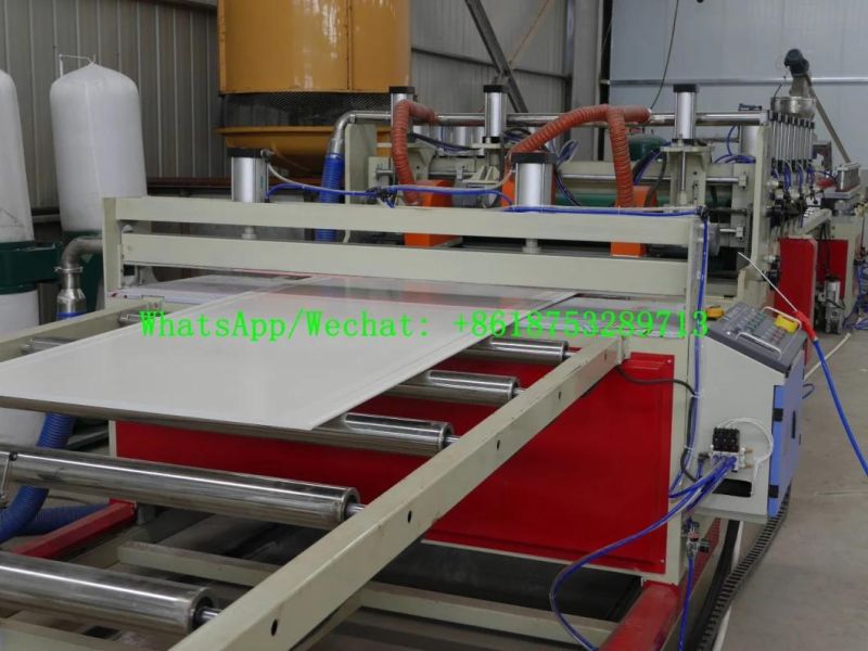 WPC PVC Crust/Celuka Foam Board/Sheet/Plate Machine for Furniture/Bathroom/Kitchen Cabinet/Construction Template (SJ-80/156)