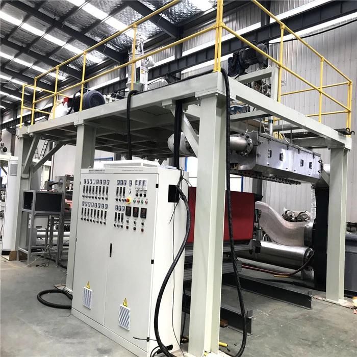 China Single Screw Plastic PP Melt Blown Non Woven Fabric Extruder for Face Mask
