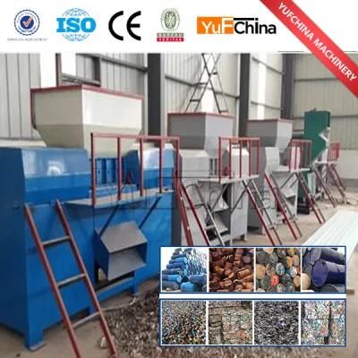 Two Shaft Tobacco Shredder with Good Quality for Sale