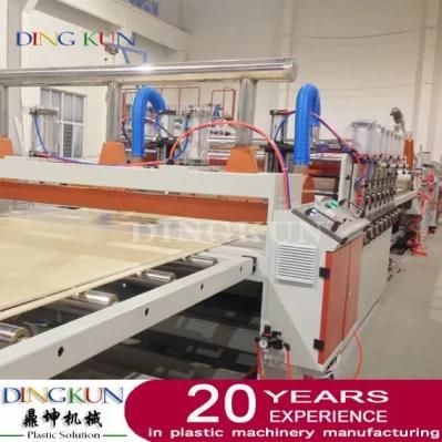 Wood Plastic Composite WPC Door Plastic Machine / Plastic Extruder