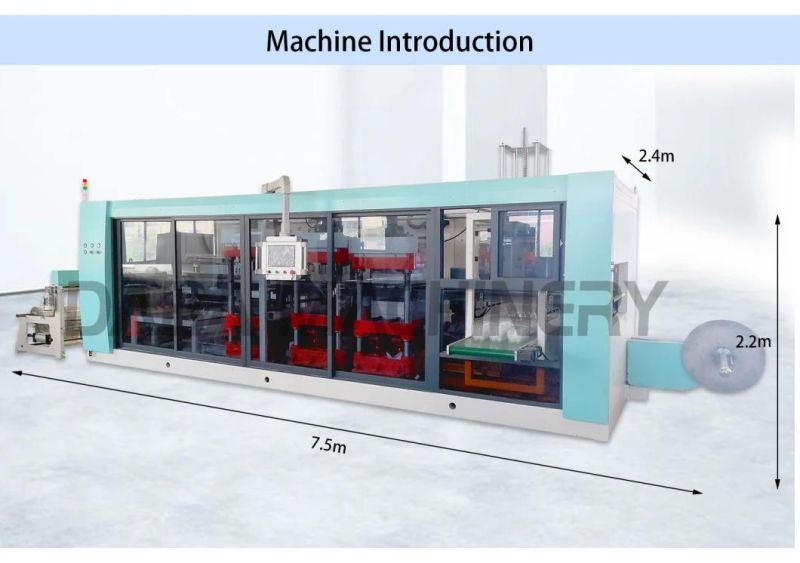 Wenzhou Plastic Thermoforming Machine Automatic Thermoforming Pet Tray Machine