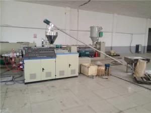 PVC Plastic Pipe Slotting Threading Machine