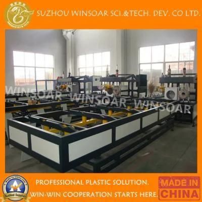 R or U Type PVC CPVC UPVC Round Pipe Belling Machine Online Expanding Making Machine