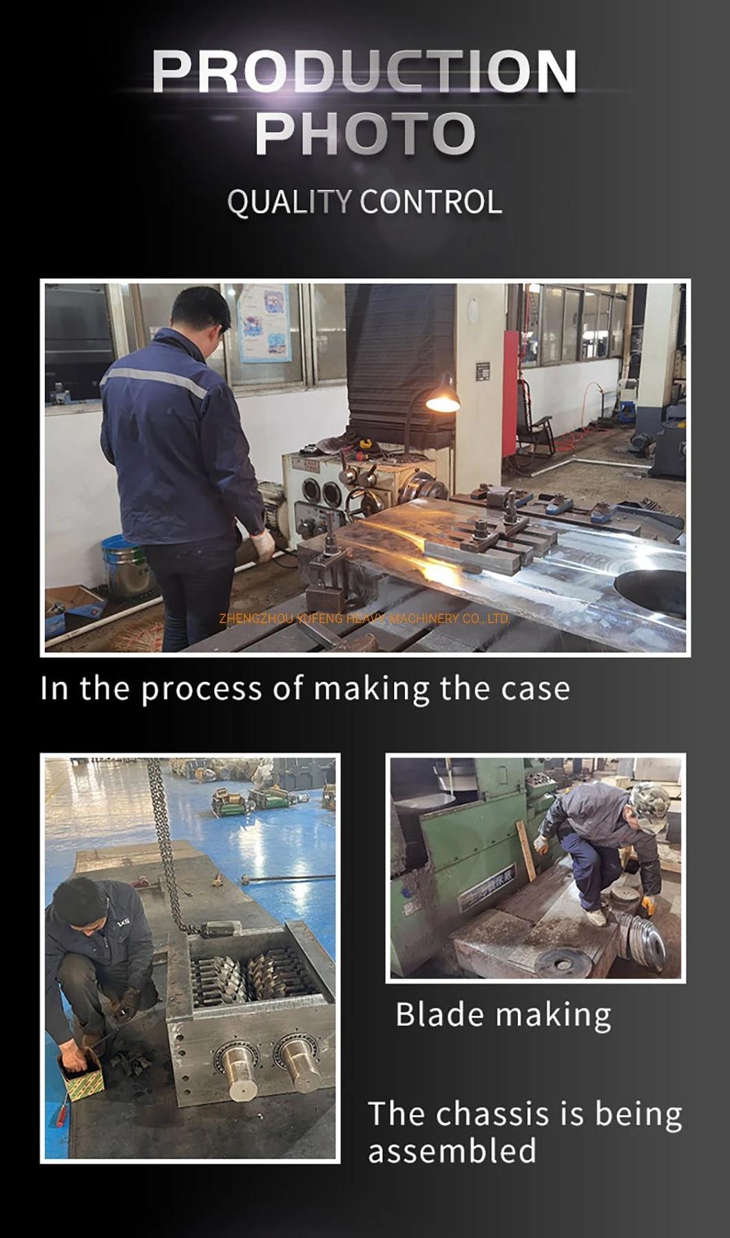 Used Tire Shredder and Industrial Paper Shredder Machine for Recycling