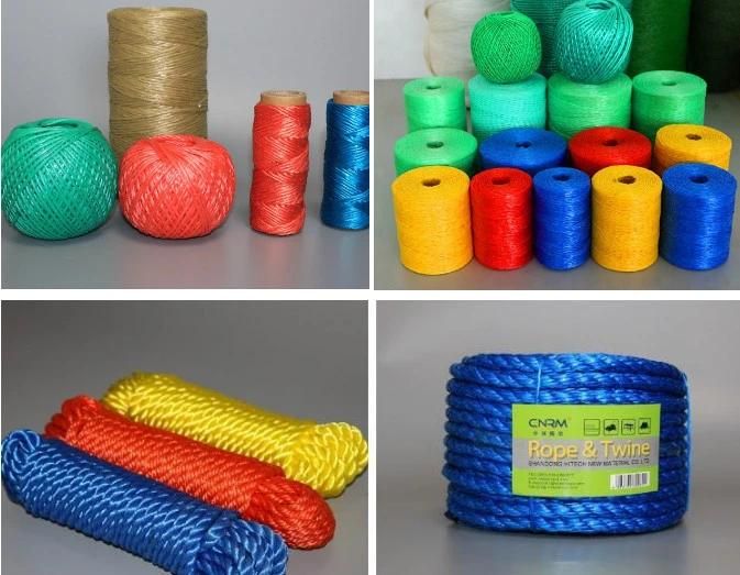High Quality Raffia Film PP Polypropylene Baler Twine Making Machine