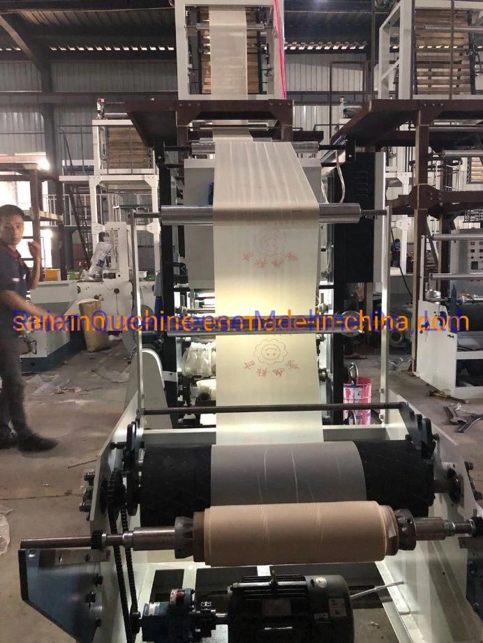 Biodegradable PLA Corn Starch PE HDPE Plastic Extruder Film Blowing Machine