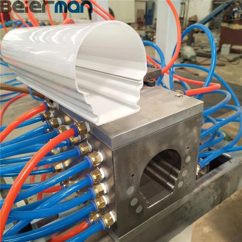 1 Color 2 Colors PC LED Light Tube Strip Lampshade Sj50 Sj55 Single Screw Co-Extruder Production Line T8 T10 Molds Customized