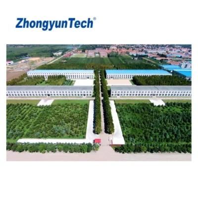 ZhongyunTech ZC-600H HDPE Plastics Corrugated Pipes Machine for Cable Ducting