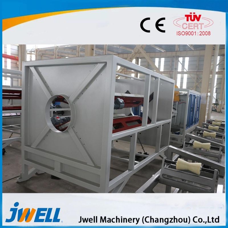 Jwell Plastic Recycling LDPE/MDPE/HDPE Water Supply Drainage Pipeno-Dust Cutting Environment Friendly Plastic Machine/Making Machine