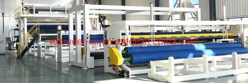 High-Density Polyethylene Geomembranes Geosynthetics Compound Film Manufacturing Machine