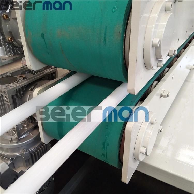 25mm Diameter Two Cavity PE Sewage Treatment Filter Tube Sj65 Single Screw Extruder Production Line Fast Line Speed Siemens Motor