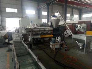 Waste Plastic PP PE Film Recycling Pelletizing Machine Woven Bags Recycling Granulating ...