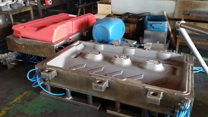 Plastic Temporary Safety Fence Water Traffic Barrier Production Extrusion Blowing Molding Moulding Machine