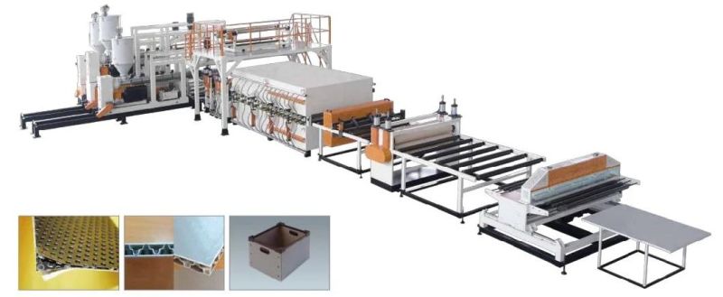 Jwell PP Honeycomb Board Extrusion Machine/Extruder Machine