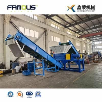 Plastic Twin Shaft Shredder Machine with High Efficient
