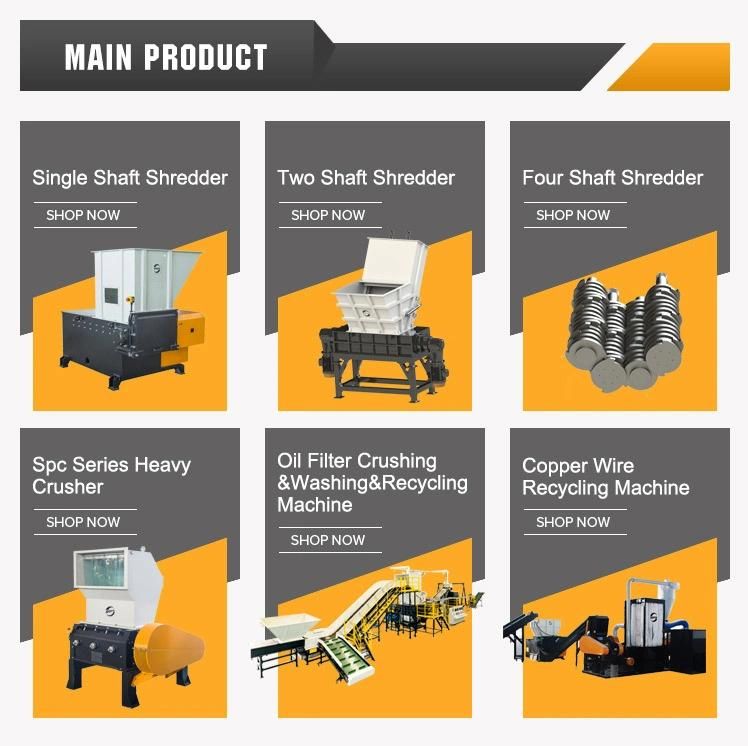 Double Shaft Animal Feed Machine Shredder