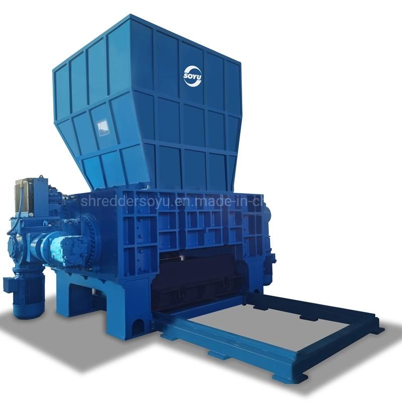 Shredder for Waste Plastic Wood Glass