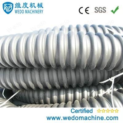 HDPE Plastic Spiral Corrugated Pipe Production Machine Line
